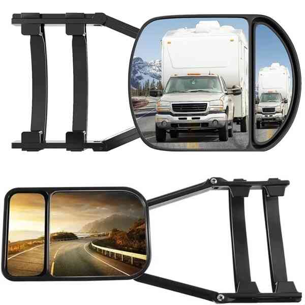 extended side mirrors for towing cover