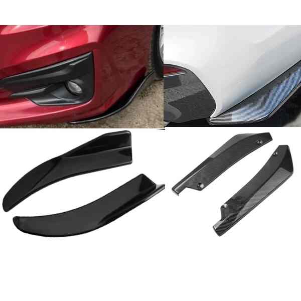 Automotive Side Skirts Universal Front Rear Strip Lip Spoiler cover