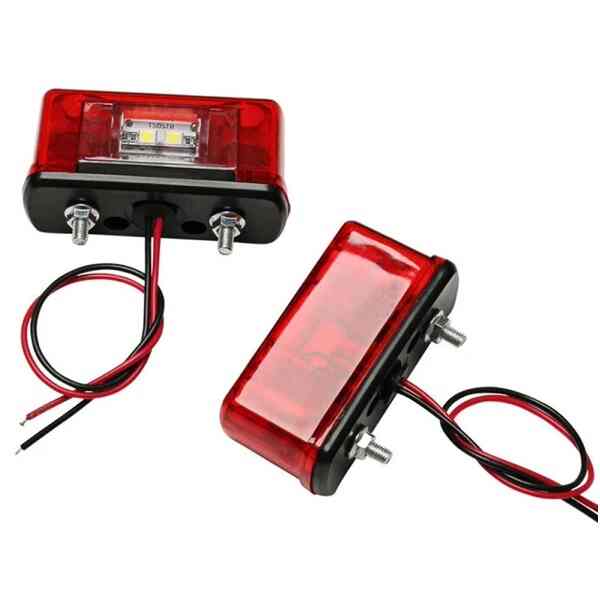 Trailer Number Plate Light 2Pcs 12-24V Trunk Trailer Lorry cover