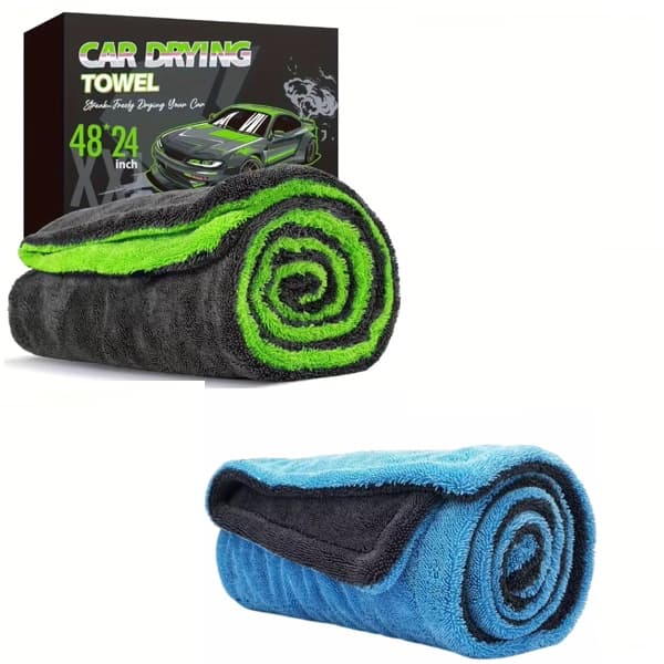 Car Drying Towel Microfiber 1Pcs Elite Double Sided cover -min